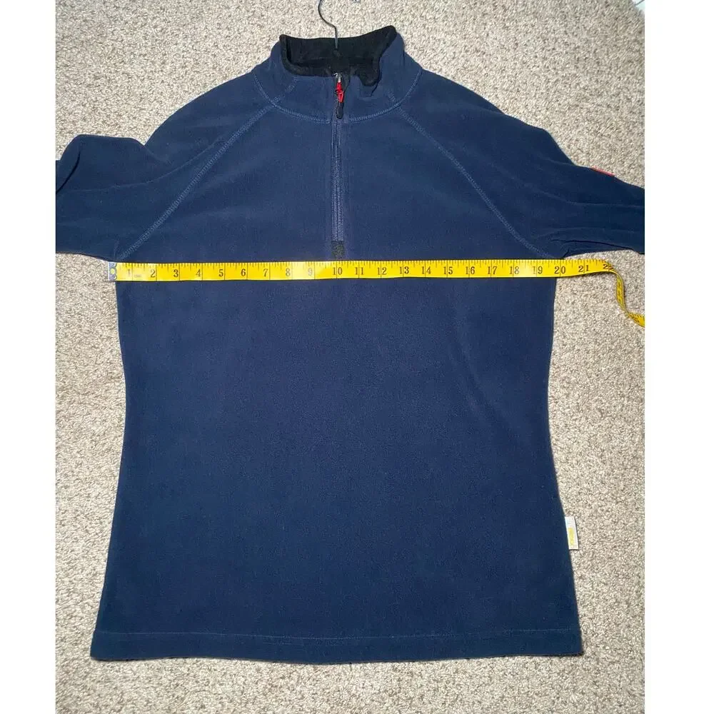 Engelbert Strauss - Women's M - Blue Fleece Quarter Zip